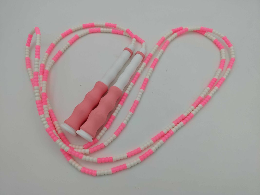 Couleur rose Unisexe Bambou Intérieur Saut à la corde Exercice Saut à la corde Pour les enfants Adolescents