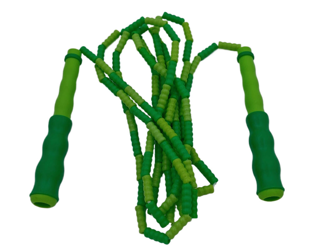 Couleur verte Unisexe Bambou Intérieur Saut à la corde Exercice Saut à la corde Pour les enfants Adolescents