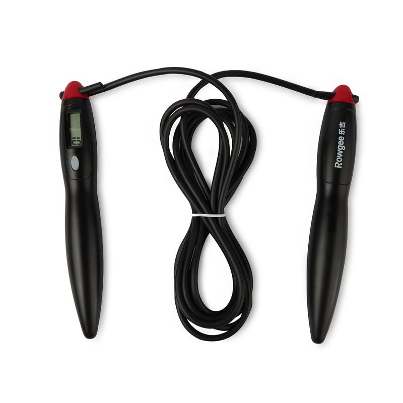Corde de saut en PVC longueur de corde réglable JP-100 LCD Panneau de compteur Corde de saut pour l'exercice physique