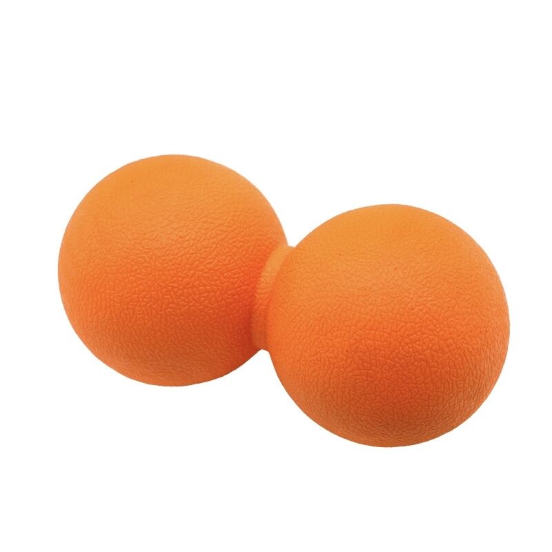 Balle de massage Yoga Peanut pour la thérapie des points de déclenchement Soulage les muscles endoloris Améliore la mobilité Récupération plus rapide Texture compacte Facile à transporter